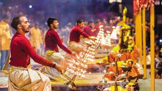 Ganga Aarti VaranasiBanaras  Kashi Vishwanath Shayan Aarti kashi varanasiGanga Part 2 [upl. by Isadore]