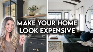 10 WAYS TO MAKE YOUR HOME LOOK EXPENSIVE  DESIGN HACKS [upl. by Prudence]