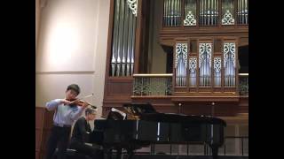 Hok Nam Fong 13 years performs Variations on a Theme of Corelli by Kreisler [upl. by Maag936]