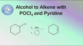 Mechanism For Converting Alcohol To Alkene With POCl3 And Pyridine  Organic Chemistry [upl. by Arenahs]