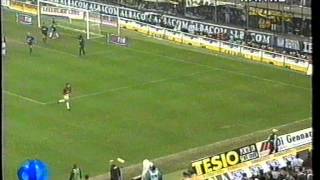 Serie A 19992000 Internazionale vs AC Milan 12  19991023 [upl. by Atirak]