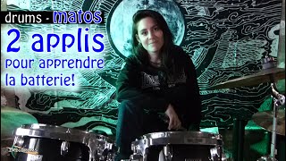 Mes 2 applis favorites Téléchargeable gratos Drums Matos [upl. by Marmaduke]