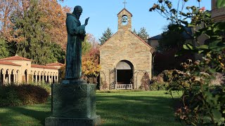 The Portiuncula at the Franciscan Monastery of the Holy Land in America [upl. by Ahselrac]