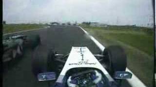 Montoya vs Klien Nürburgring 2004 [upl. by Hanan]