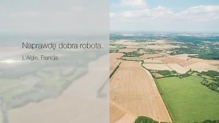 Naprawdę dobra robota Ciągniki CLAAS LAigle Francja  2015  pl [upl. by Mendive]