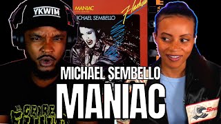 WHERE IS THIS FROM 🎵 Michael Sembello  Maniac REACTION [upl. by Wilfreda]