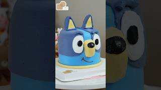 Making Bluey Into a Cake 💙 vuongtroncake cakefun  Cake Fun [upl. by Allain]