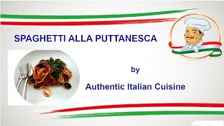 quotSpaghetti alla Puttanescaquot the classic Italian recipe [upl. by Cantone470]