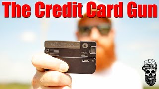 Life Card 22LR Credit Card Gun First Shots Wt PewView [upl. by Mickey799]