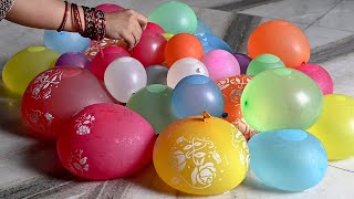 Balloon Expiriment Video  Water balloon Video Fire  Crazy video Balloon 2024 [upl. by Nnayllehs281]