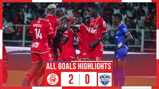 MAGOLI YOTE SIMBA SC 2 VS SINGIDA FG 0  MAPINDUZI CUP 2024 [upl. by Temme]