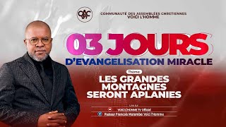 03JOURS DEVANGELISATION ET MIRACLEDIMANCHE 04 FEVRIER 2024 AVEC LE PAST FRANÇOIS MUTOMBO VH [upl. by Eed]