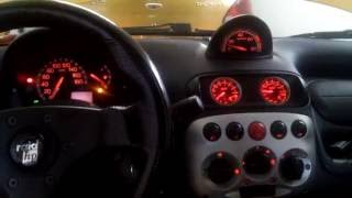 Fiat Seicento 14 16v 8 tys obr rev [upl. by Nihsfa]