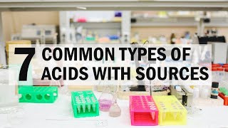 7 Common Types of Acids with Sources [upl. by Hoseia]