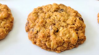 Oatmeal Cookies Recipe Easy  How To Make Oatmeal Cookies [upl. by Corbett]