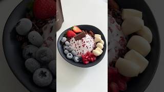 Make yogurt bowl with me yogurt asmr food asmrfood foodsounds healthyfood foodie shorts [upl. by Victoria]