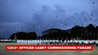 12521 Officer Cadet Commissioning Parade [upl. by Zoila]