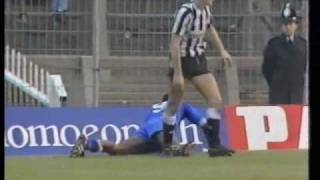 Newcastle 1 Wimbledon 3  FA Cup 198788  second half and postmatch interview [upl. by Soisinoid839]