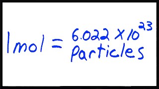 Converting between Moles and Particles [upl. by Evangeline]