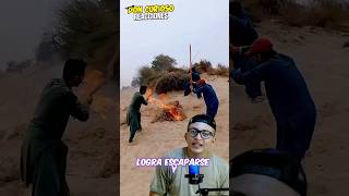 EL ESCAPE PERFECTO  REACCIÓN 3idiotiqbal2 shorts viral shortvideo comedy [upl. by Allen]