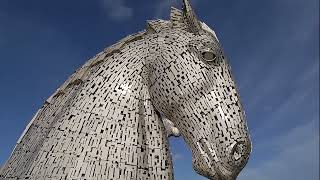 The Kelpies scotland kelpies tourism touristspot mustwatch [upl. by Firooc514]