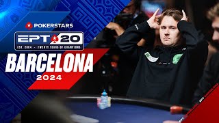 €5300 Main Event  DAY 3  EPT Barcelona 2024 [upl. by Jany57]