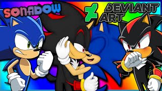 Sonic and Shadow VS DeviantArt FT Tails [upl. by Gnot]