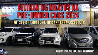 Quality Used Cars for sale Philippines  Bilihan ng Maayos na Preowned Cars 2024 [upl. by Publus978]