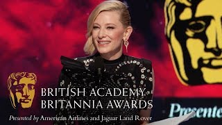 Cate Blanchetts Acceptance Speech at the Britannia Awards 2018 [upl. by Neraa]