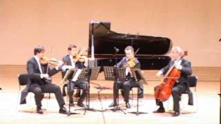 Mozart String Quartet KV 387 1st mvt Allegro vivace assai [upl. by Ecinom]