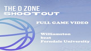 The D Zone Basketball Shootout Williamston beat Ferndale University [upl. by Leahcimnhoj]