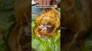 BEEF KIZHI POROTTA😋❗️foodie viralvideos beef [upl. by Eimyaj591]