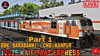 001  12225 Kaifiyaat Express The Great Northern Corridor Tgnc Full Journey full Gameplay TS20 [upl. by Jedthus]