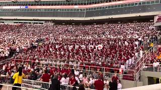 Razorback Band Swing March 1052024 Hogs vs Tennessee Voluneets [upl. by Silin400]