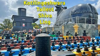 Kotilingeshwara Temple with 90 lakhs shiva linga Kammasandra Village Kolar district Karnataka India [upl. by Alegnatal]