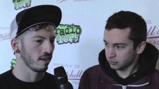 21 Pilots talks Walk The Moon exgirlfriends at shows amp more [upl. by Lilian177]