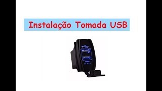 Instalação Tomada USB  Fiat Stilo [upl. by Alliw]