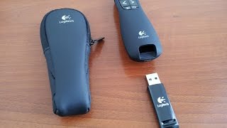 Logitech Wireless Presenter R400 Unboxing [upl. by Gnoht60]