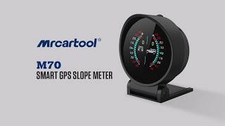 MRCARTOOL M70 Smart GPS Slope Meter [upl. by Raasch81]