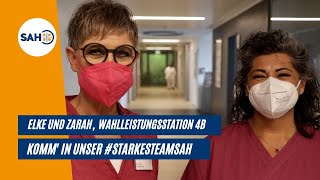 StarkesTeamSAH – Elke und Zahra Wahlleistungsstation 4B [upl. by Kirimia]