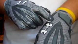 Under Armour Fierce II Football Gloves Review [upl. by Osborn]