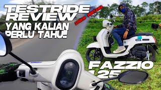 YAMAHA FAZZIO 125 FULL TESTRIDE amp REVIEW SETELAH 100KM [upl. by Releehw220]