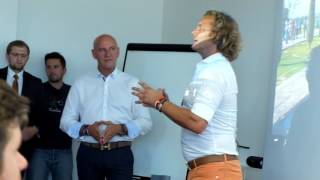 welcome speech of ByXpress CEO Harvard Michelsen  The Grand Opening of new office in Slovenia [upl. by Mollee90]