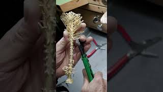 Gold Casting Tree finejewelry jewelryworkshop gold casting lebanon [upl. by Simara647]