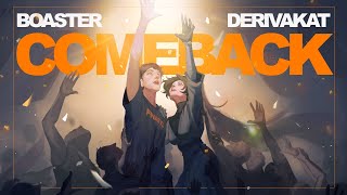 COMEBACK  Derivakat x Boaster  FNATIC 2024 Anthem Official Lyric MV [upl. by Asenej]