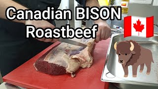 Kanadische BISON Roastbeef 🇨🇦🦬 [upl. by Carmelia661]