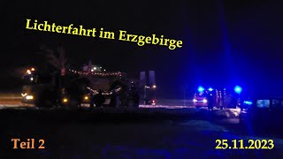 Lichterfahrt im Erzgebirge  Geyer  25112023  Teil 2 [upl. by Lorianna]