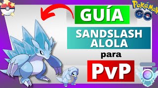 😱 ¿VALE la PENA Los MEJORES ATAQUES de SANDSLASH ALOLA en Pokémon GO 2023💥 [upl. by Marin]