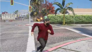 Cau amp the car explosion incident  NoPixel RP 40 GTA RP [upl. by Liddie]