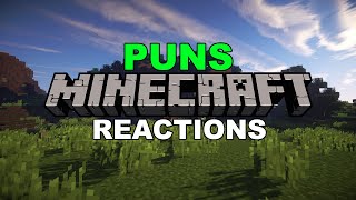 Minecraft Puns Reactions [upl. by Eelah]